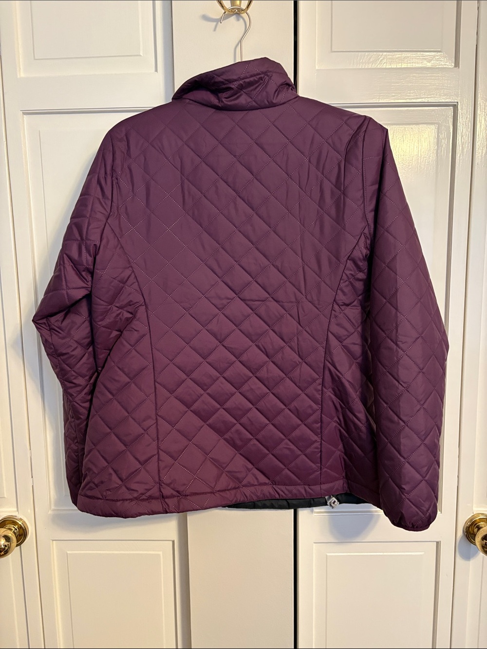 Columbia Plum Omni Heat Quilted Puffer Jacket NWOT Women Large - Picture 9 of 11